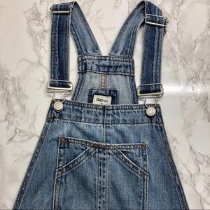 Gap relaxed fit denim overalls